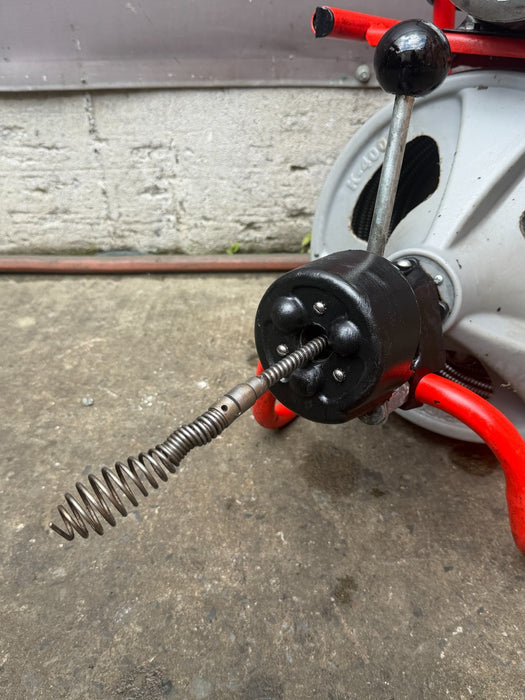 RIDGID K-400 Drain Cleaning Snake Auger Drum Machine 120V 75ft Cable #8