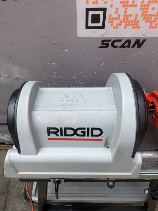 Rigid 1822 Automatic Pipe Threading Machine. 535, 300.  Works Great.  Unit #2.