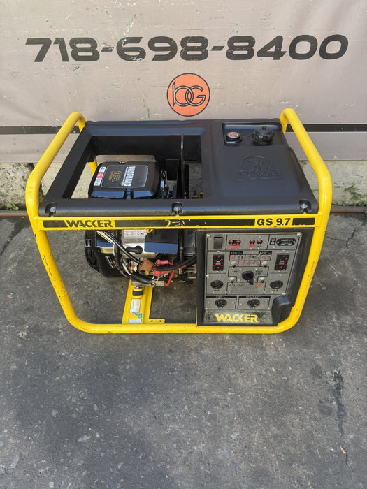 Wacker Neuson GP9.7  9,700W Portable Generator  190 hours.  Works Fine.