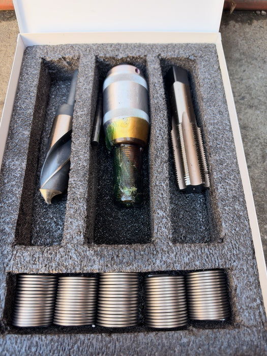 HELI-COIL Thread Repair Kit: 1-1/8"-12 Thread Size, 5528-18