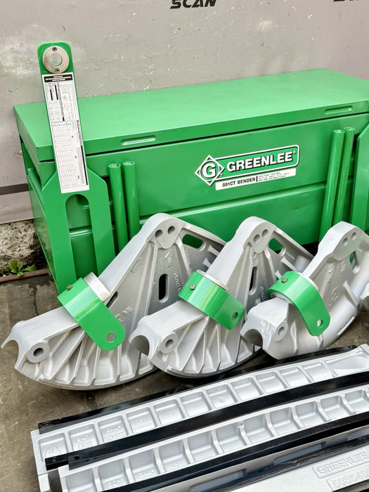 GREENLEE 881CT CAM TRACK Pipe Bender 2-1/2-4" EMT RIGID IMC, 980 Pump, Table WOW