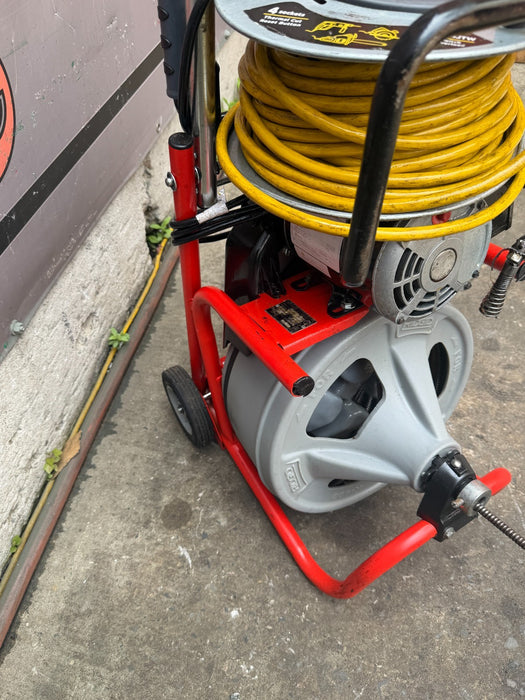 RIDGID K-400 Drain Cleaning Snake Auger Drum Machine 120V 75ft Cable #3