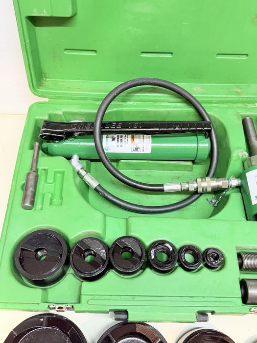 Greenlee 7310SB Slug Buster KO Knockout Punch Set 1/2" - 4" ,767 Pump & Box BG18