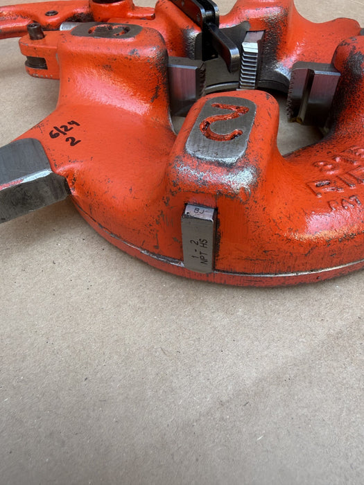 Ridgid 97075 815A Self-open Die Head  1 to 2  inch Teeth.  Mint Condition. #2