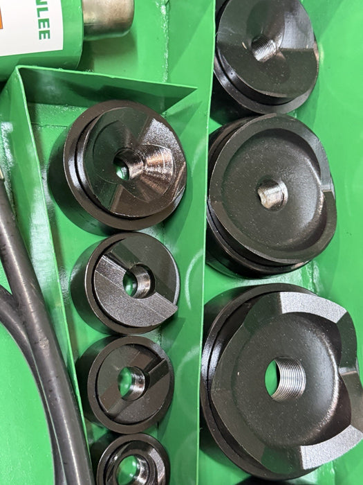 Greenlee 7310SB Slug Buster KO Knockout Punch Set 1/2" - 4" , 767 Pump & Box BG5