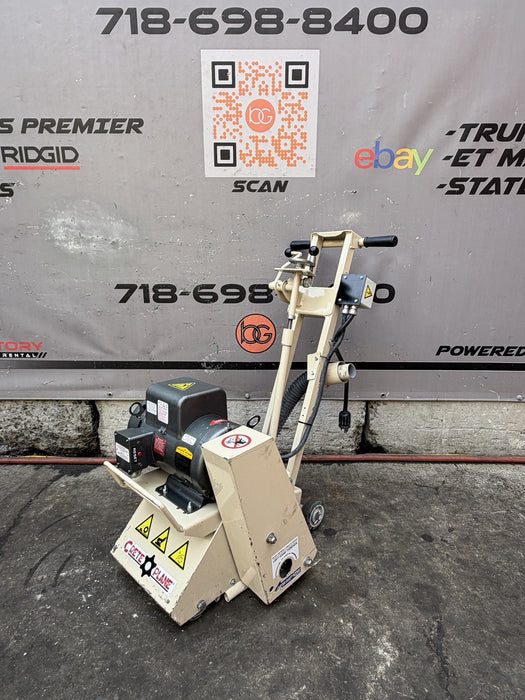Edco CPM-8 Concrete Scarifier Grinder Electric Motor Works Fine Mint Shape 220V