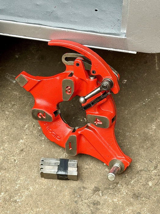 Ridgid 1224 Threader Pipe Threading Machine 1/2 - 4” 711, 714-Dies, Works Great!