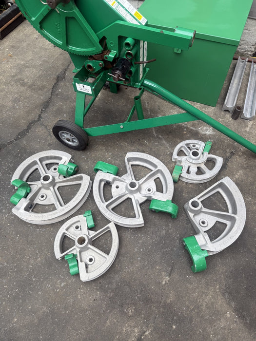 Greenlee 1818 Mechanical Pipe Bender 1/2"-2" RIGID EMT Conduit Chicago 5 Shoes