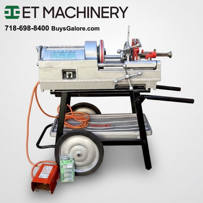 RIDGID 535 V2 Pipe Threading Machine Die and 2x teeth