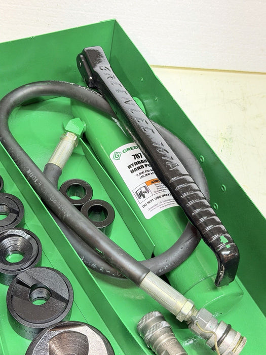 Greenlee 7310SB Slug Buster KO Knockout Punch Set 1/2" - 4" ,767 Pump & Box BG17