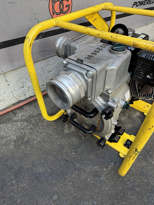 2021 Wacker Neuson PT4A 4" Portable Self-Priming Trash Water Pump Honda
