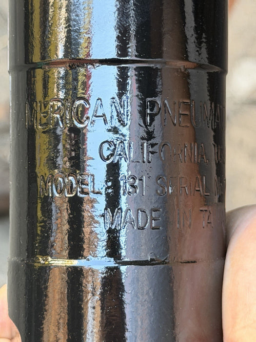 APT American Pneumatic Sand Earth Rammer Tamper APT-131 With Oiler #1