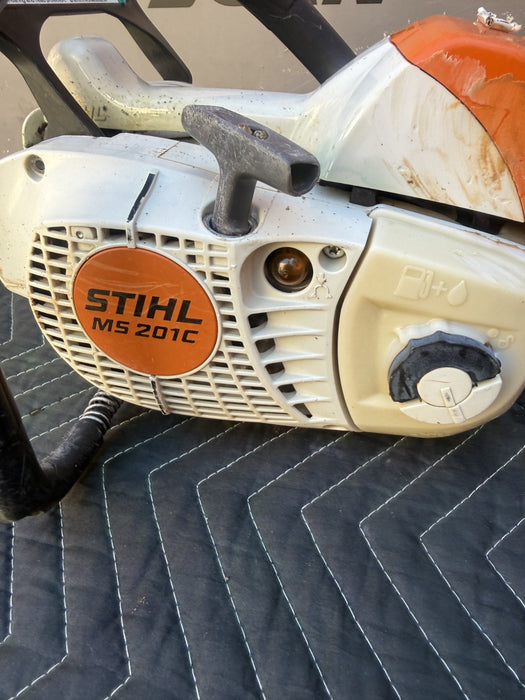 Stihl MS 201C Chainsaw Read Description