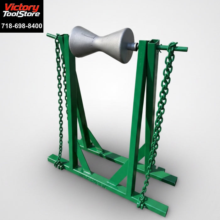 McElroy Mfg Large 48” Heavy Duty Pipe Support Roller Stand USA Made #2 — photo 3