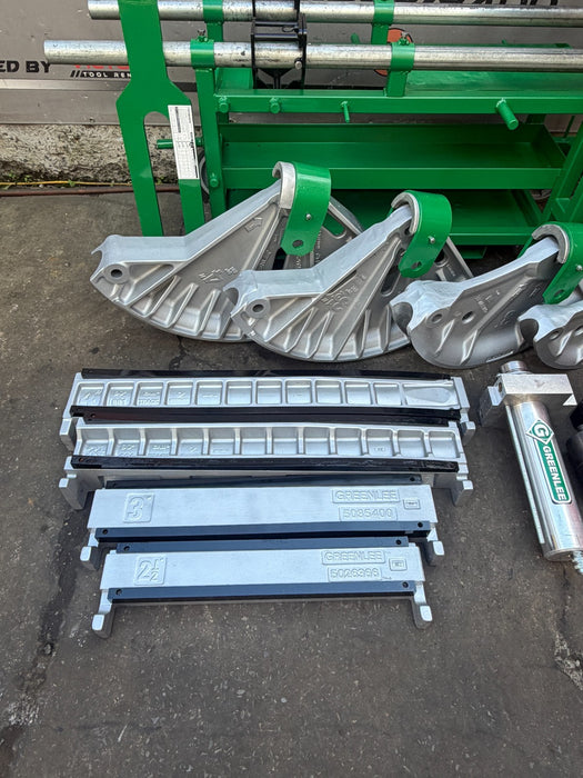 Greenlee 881ct Hydraulic Bender Set Mobile Cart 980 Pump 2.5"-4" Conduit