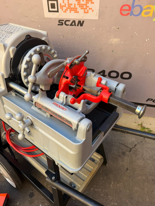2024  RIDGID 535 V3 Pipe Threading Machine w/ Universal Cart & 811A Dies ET6