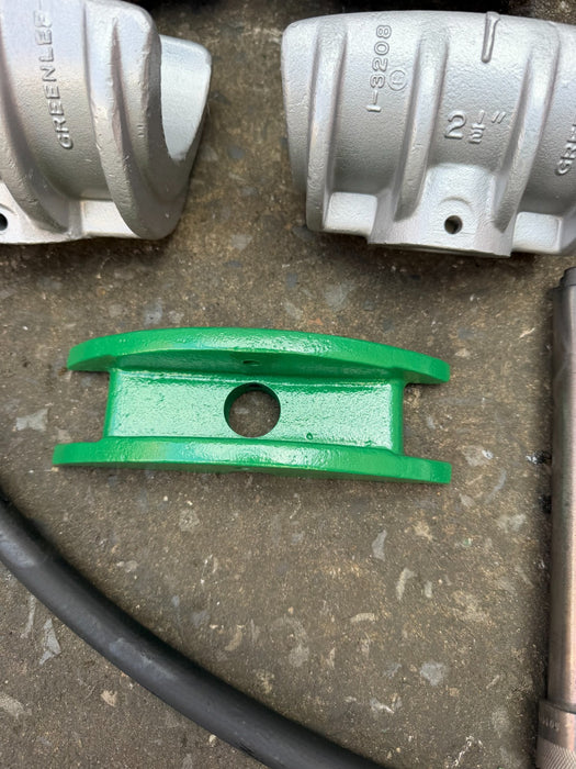 Greenlee 777 Hydraulic Pipe Conduit Bender 1-1/4" to 4" Rigid Electric Pump