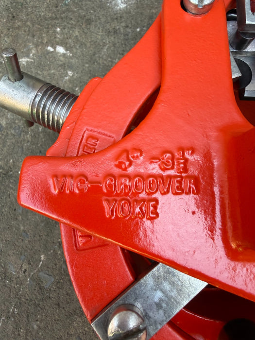 Victaulic Vic Cut Groover 3-1/2” to  4" Full Refurb - NO ratchet handle