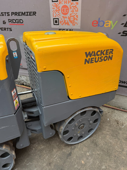 2015 Wacker Neuson RTSC3 Remote Control Trench Compactor Roller 640 Hours VIDEO*