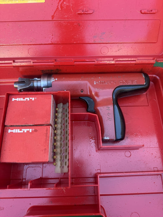 HILTI DX 35 Powdered Actuated Concrete Nail Stud Gun Works Fine 10/20 #3