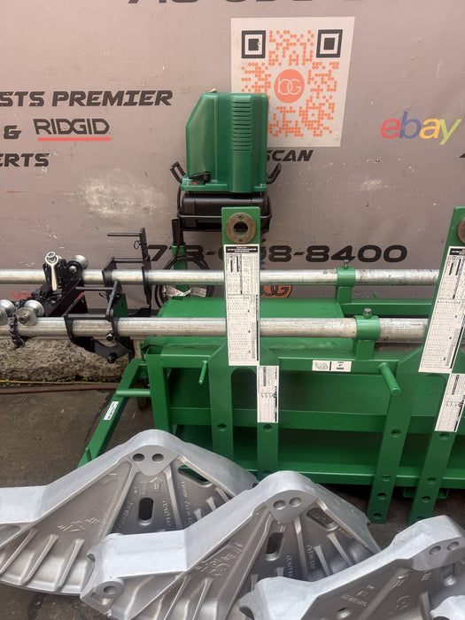 Greenlee 881CT Hydraulic  Bender 2.5-4” Rigid EMT 980 Pump Mobile Table "MINT"
