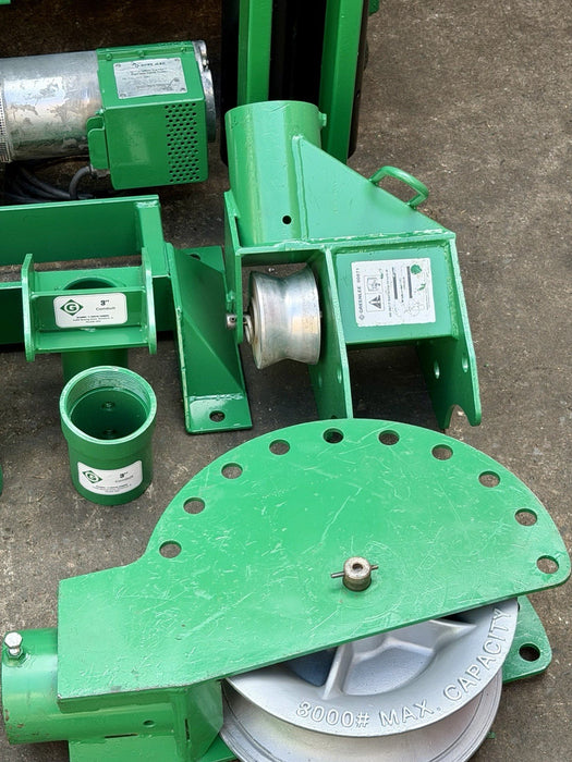Greenlee 6805 8000 LBS 6800 Ultra Tugger Cable Puller Tugger Set  Excellent✅