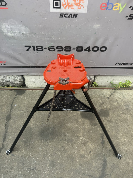 RIDGID 460 1/8 to 6 inch Tristand Pipe Vise 8/20 #3