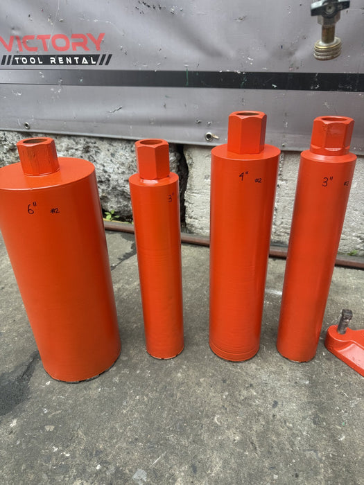 Diamond Products Core Bore Drill Rig  Model CB733. With bits.