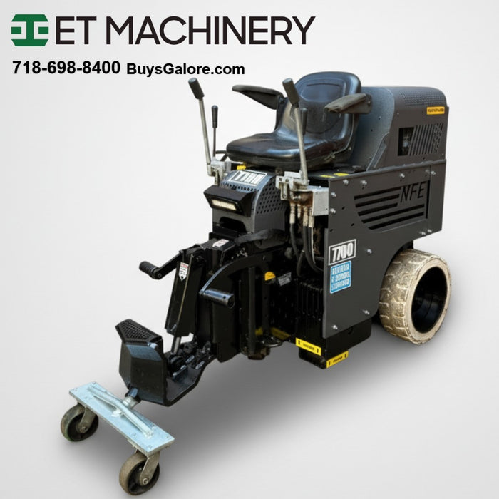 2019 National 7700 Ride-On Floor Scraper – Professionally Raptor Lined, 850 Hrs