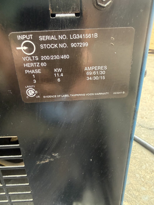 Miller Millermatic 350 MIG Welder Semi-Automatic Feed. Single or 3 Phase.  Nice.