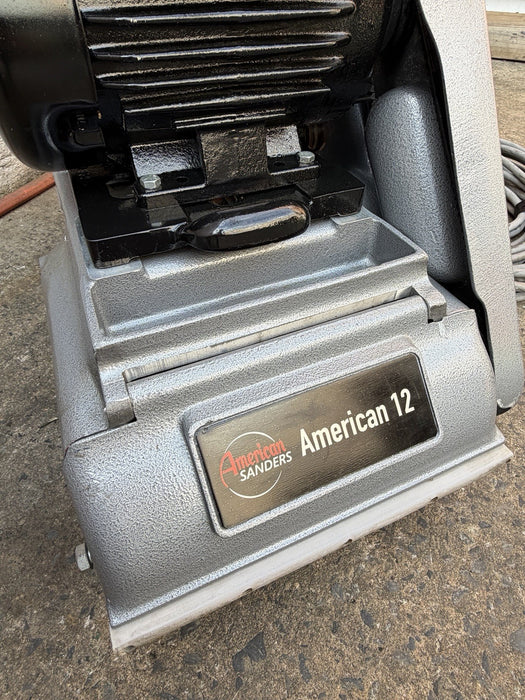 American Sanders 12' 3 Phase Sander Essex Silverline Drum Sander Mint Shape