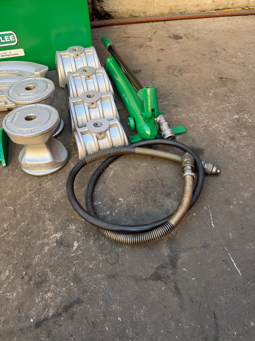 Greenlee 777 Portable Hydraulic Conduit Bender Set 1-1/4" to 4" Rigid