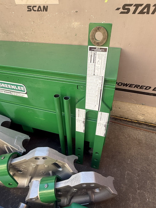 GREENLEE 881CT CAM TRACK   Pipe Bender 2-1/2-4" EMT RIGID IMC, PUMP, TABLE 10/20