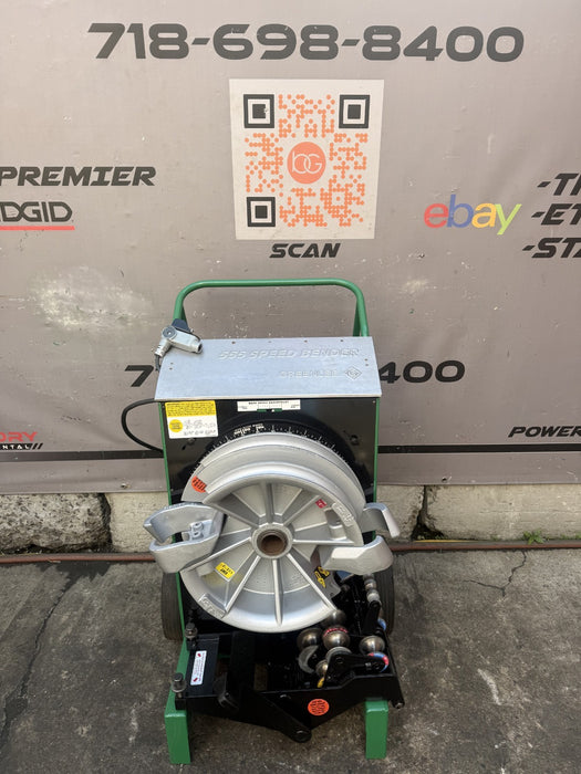 Greenlee 555 SBC Bender Converted to 555  1/2”-2” EMT IMC Rigid Bender.  Great.