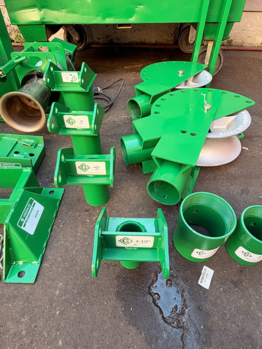 Greenlee 6805 Ultra Tugger Cable Puller Set 8000 lbs - Great Condition