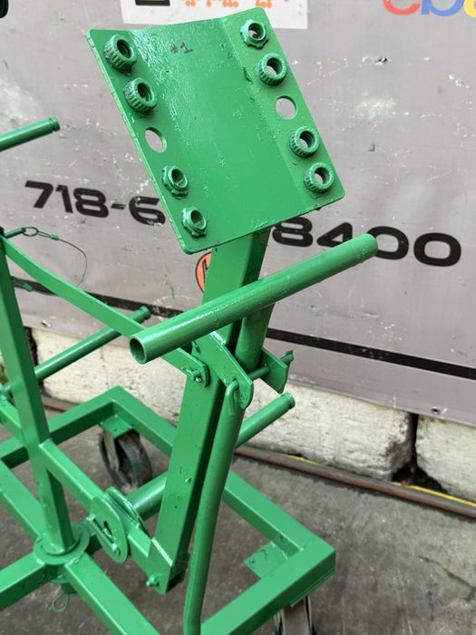 GREENLEE 910 8 SPOOL WIRE DISPENSER ASSEMBLY CART #1