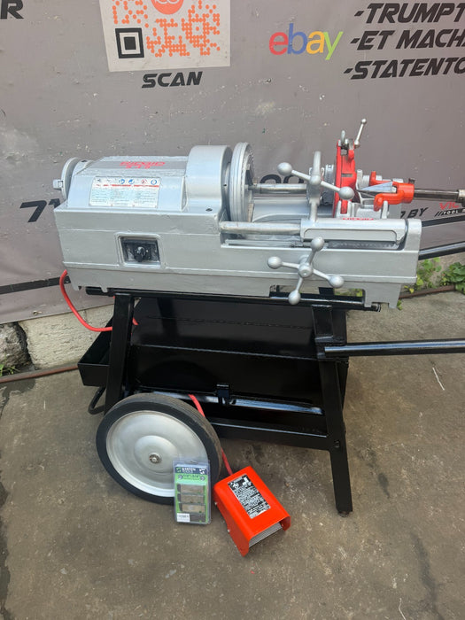 RIDGID 535 V2 Pipe Threading Machine Die Head & 2 Teeth