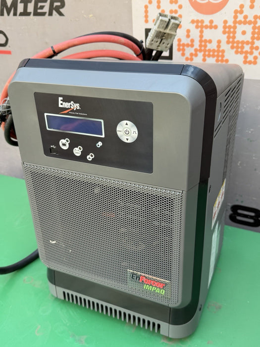 ENERSYS EI3-HL-4YE Enforcer IMPAQ Forklift Battery Charger 480V 3PH + Cables #2