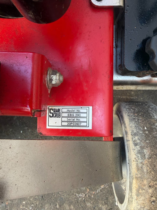 Square Scrub PIVOT EBG-20C Orbital Floor Machine 20" 1.5HP Tested Works Great