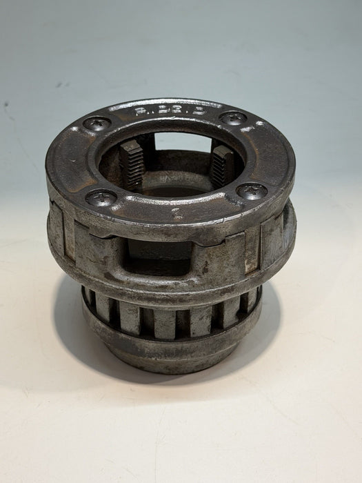 RIDGID 12-R HS-PLCT-NPT-2 (51882) 2" Threader Die Head HS Plastic, NPT