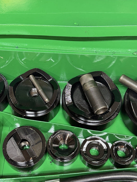 Greenlee 7310SB Slug Buster Knockout Punch Set 1/2 “- 4" Conduit Refurbished BG9
