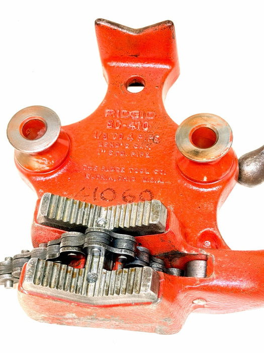 RIDGID BC410 Top Screw Bench Chain Vise, 1/8-inch to 4-inch Bench Vise