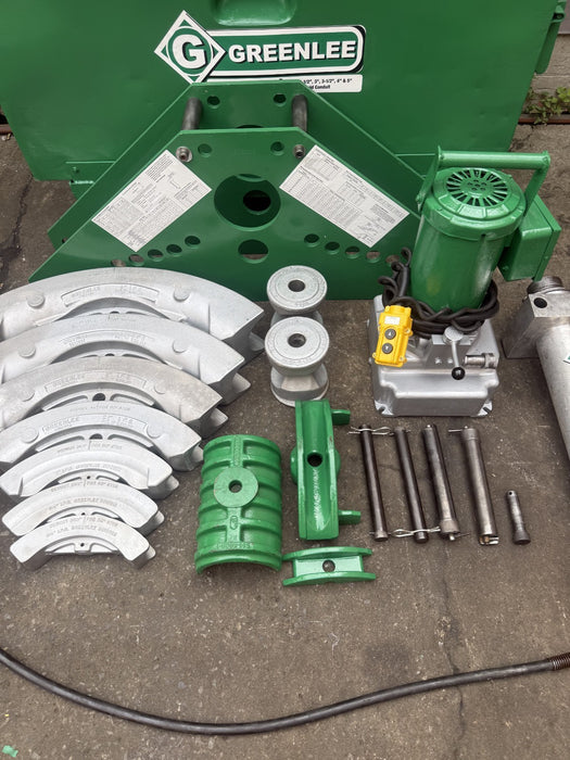 Greenlee 885 Hydraulic Pipe Bender 1-1/4”-5” Rigid GREAT SHAPE 8/11/26 #2