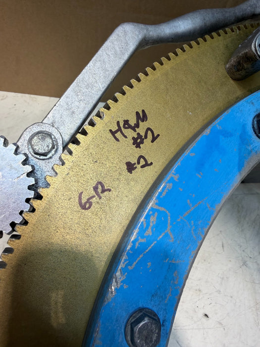 H&M Model #2 Pipe Beveling Machine 6-12" w/ Torch Holder USED #2