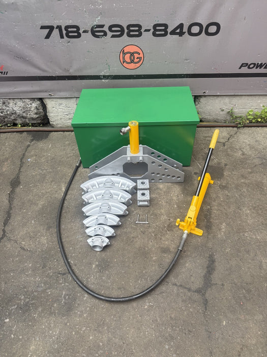 GB Enerpac STB101H Hydraulic 10 TON  Rigid Bender.  1/2 to 2 Inch.  #2