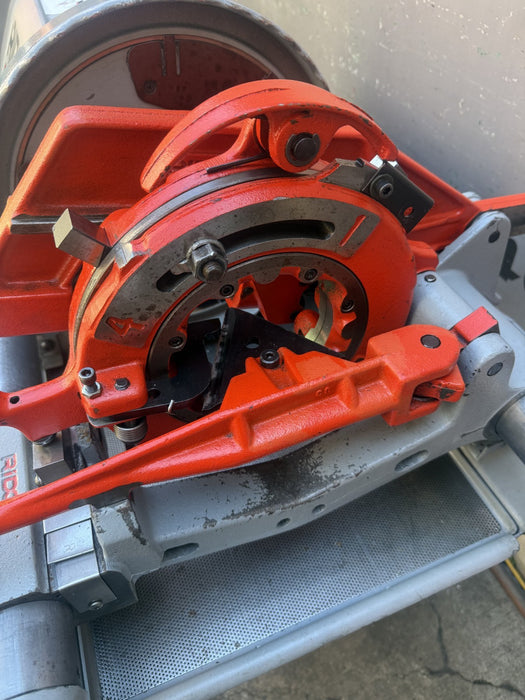 RIDGID 1224 Pipe Threading Machine 1/2” - 4” w/ 2 Die Heads. Best on Ebay. #2