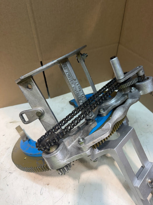 Used H&M Model #1 Aluminum Pipe Beveling Machine 3"-8" Torch Holder Incl