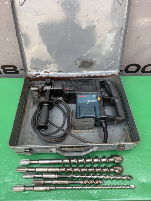 Bosch 11233EVS 1-1/2-Inch Rotary Hammer with Bits.  Works Great.