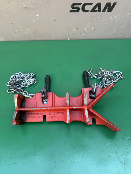 RIDGID 463 Elbow Pipe Welding Vise 2-1/2" - 8"