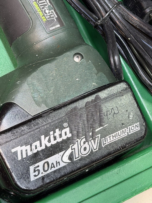 GREENLEE LS100X11SB4X INTELLI PUNCH 1/2" - 4" BATTERY POWERED KNOCKOUT PUNCH #11